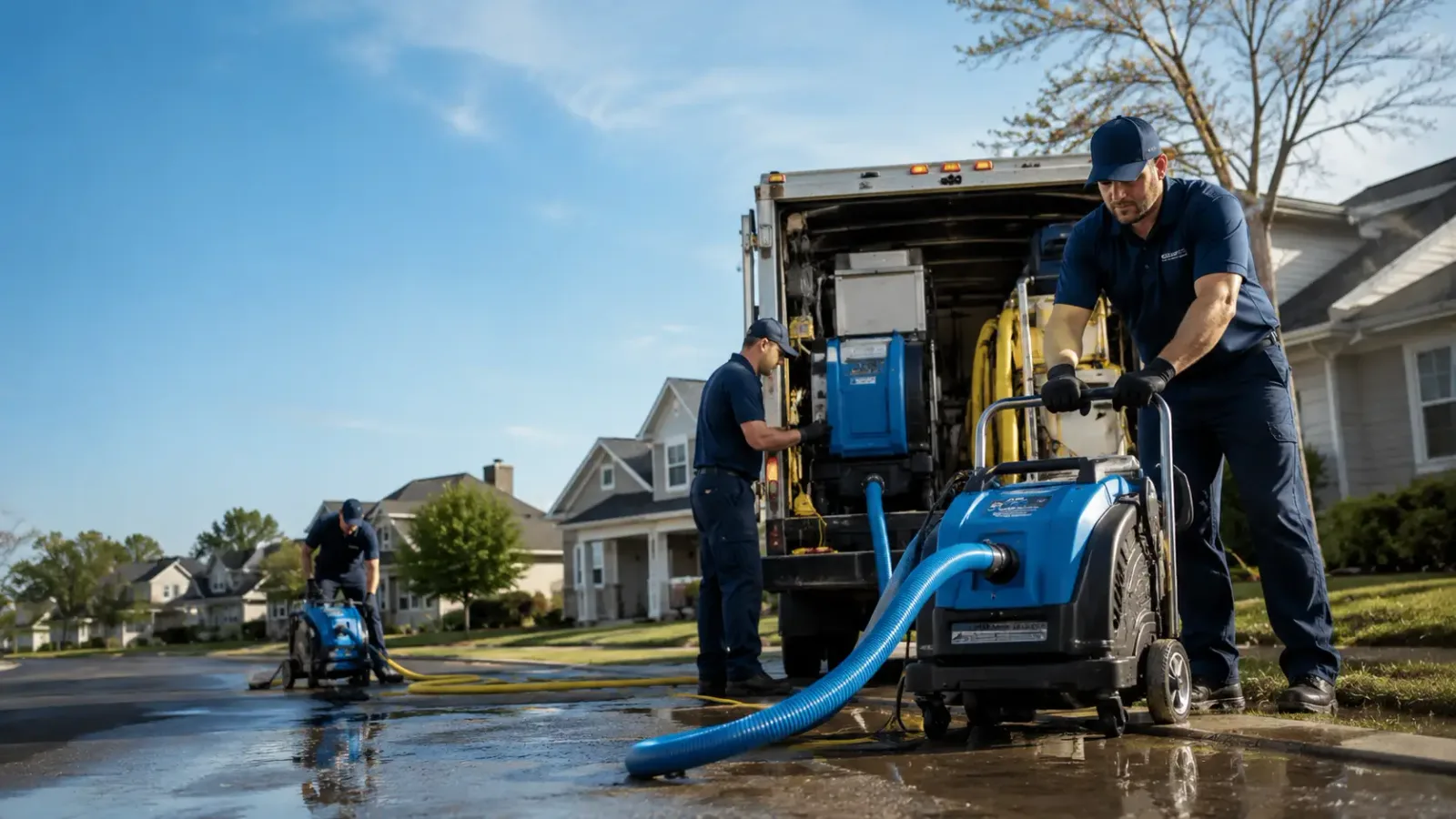 Flood Damage Cleanup in Pitsburg, OH